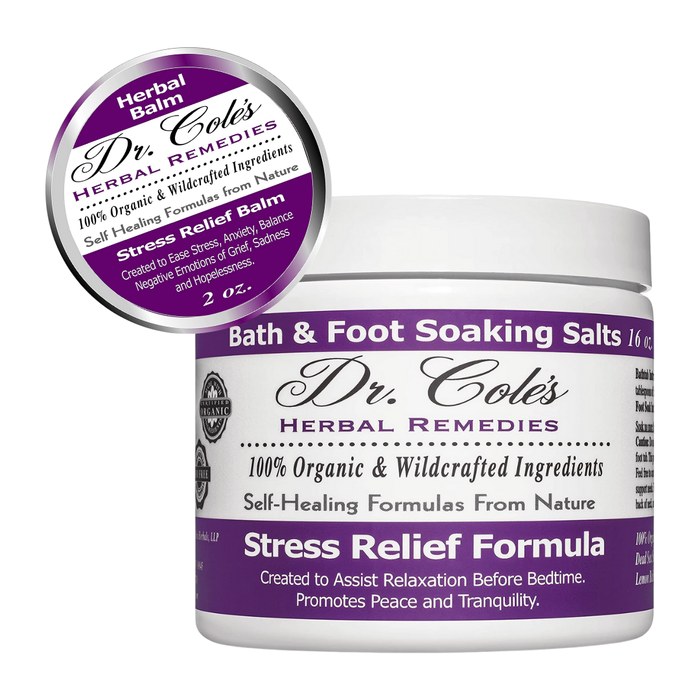 Dr. Cole's Stress Relief Balm and Salts Bundle