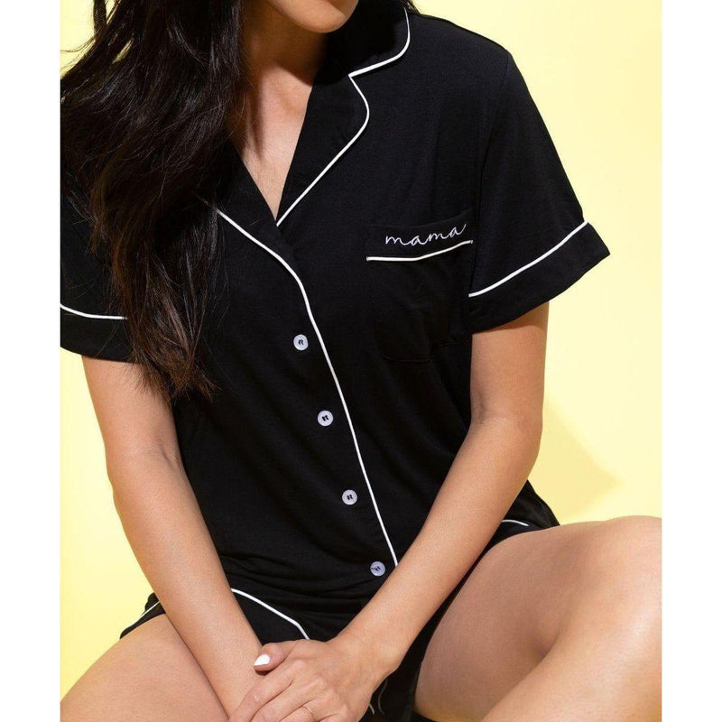 Sunflower Motherhood Short Mama Pajamas Clothing