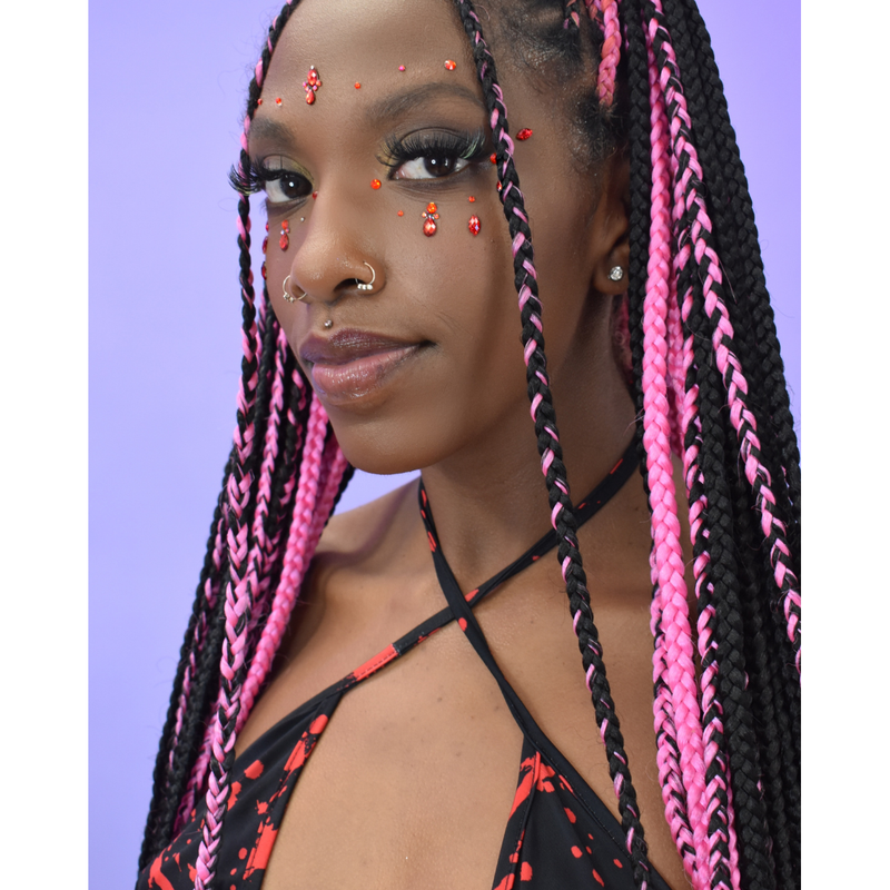 Lunautics Red Mini Jewel Mix Pack - Karma Face Jewel