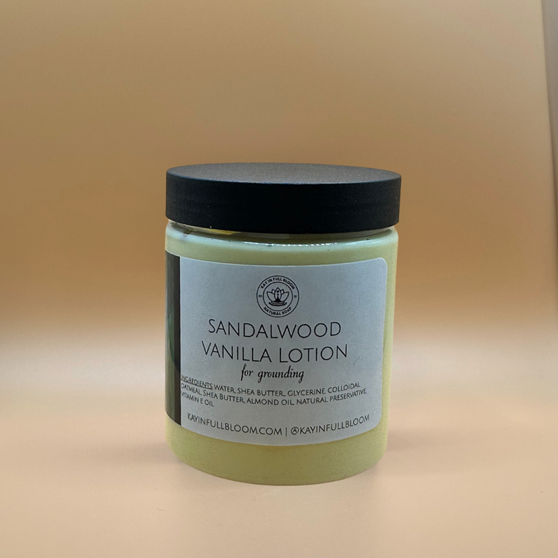 Kay in Full Bloom Sandalwood Vanilla Oatmeal Body Lotion