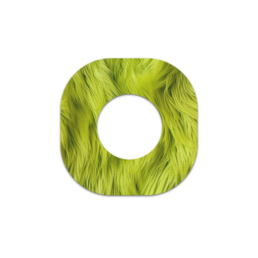 Peelz Green Fur Dexcom G7 and Stelo Patch Tape - Pump Peelz Patch Medical Tape