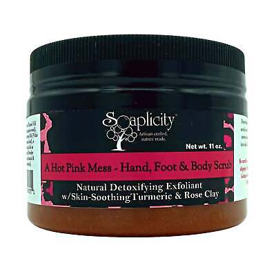 Mill's Beauty Supply A Hot Pink Mess Hand, Foot & Body Sugar Scrub Body Wash
