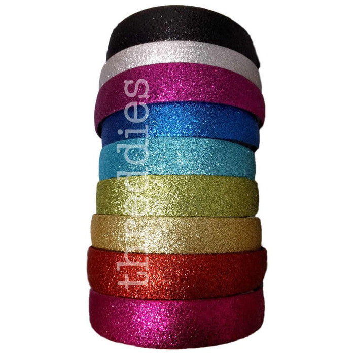 Threddies Wide Glitter Headbands