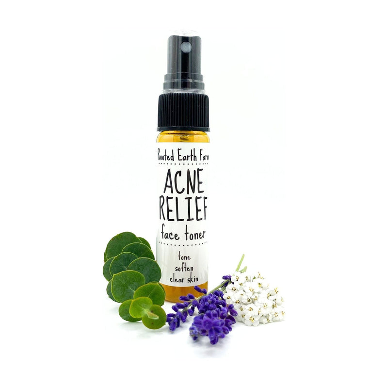 Rooted Earth Farm + Apothecary Acne Relief Face Toner Acne Relief