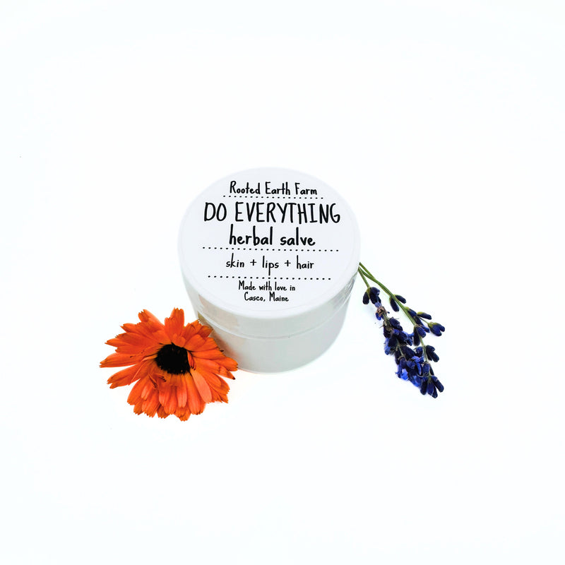 Rooted Earth Farm + Apothecary Do Everything Salve Herbal Salves + Balms