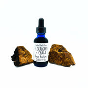 Rooted Earth Farm + Apothecary Elderberry and Chaga Tincture Tinctures + Capsules
