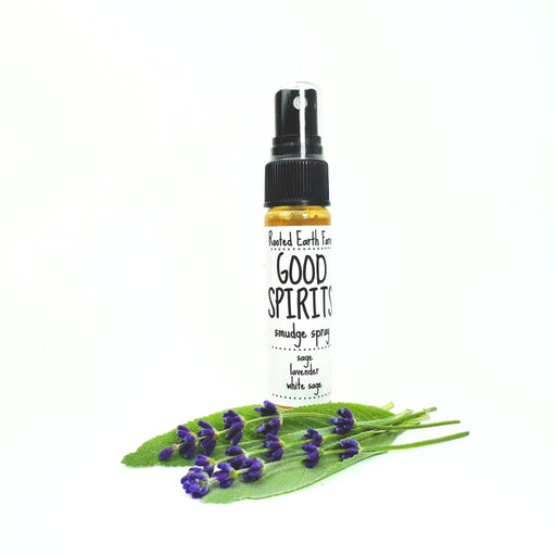 Rooted Earth Farm + Apothecary Good Spirits Smudge Spray Smudge Sprays
