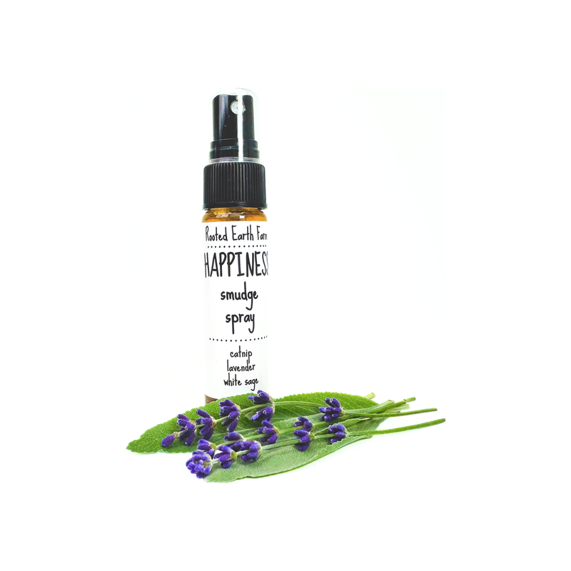 Rooted Earth Farm + Apothecary Happiness Smudge Spray Smudge Sprays