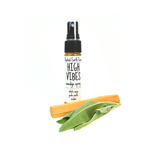 Rooted Earth Farm + Apothecary High Vibes Smudge Spray Smudge Sprays