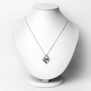 Bids.com 0.24 Carat Genuine Emerald .925 Sterling Silver Pendant Pendants