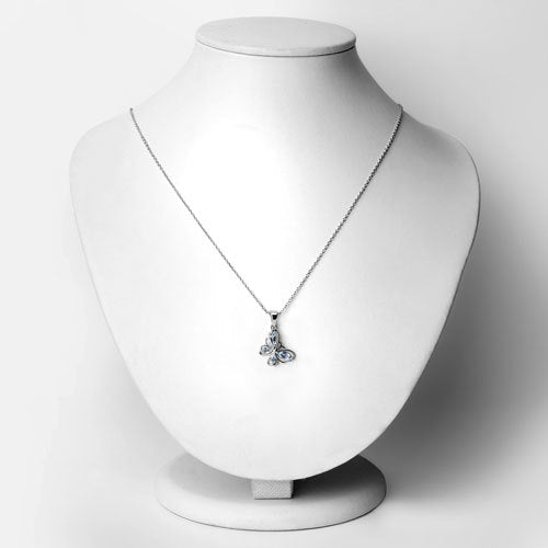 Bids.com 0.78 Carat Genuine Blue Topaz .925 Sterling Silver Pendant Pendants