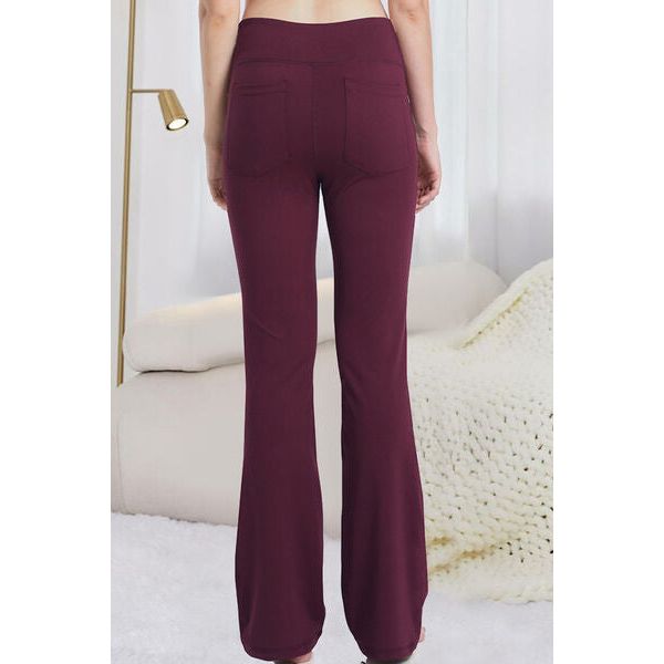 Pocketed High Waist Active Pants