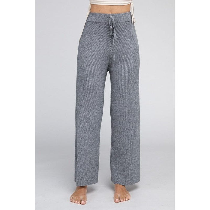 Solid Knit Pants