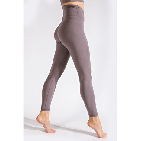 V Waist Full Length Leggings