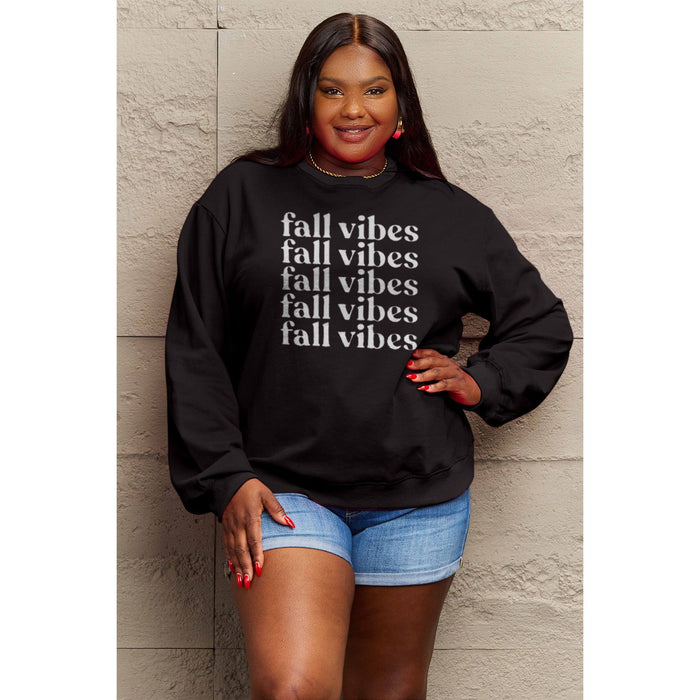 Simply Love FALL VIBES Graphic Sweatshirt