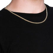 Bids.com 10k Yellow Gold Miami Cuban Semi Solid Chain (4.50 mm) Necklaces