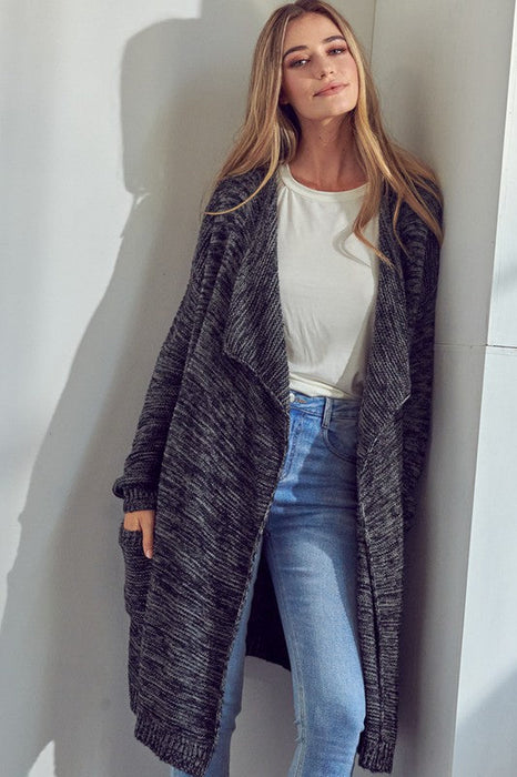 CHUNKY SWEATER KNIT CARDIGAN