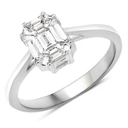 Bids.com 0.48 Carat Genuine White Diamond 18K White Gold Ring Rings