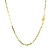 Bids.com 10k Yellow Gold Mariner Link Chain 1.7mm Necklaces