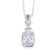 Bids.com Cubic Zirconium Fashion Pendants Sterling Silver Pendants