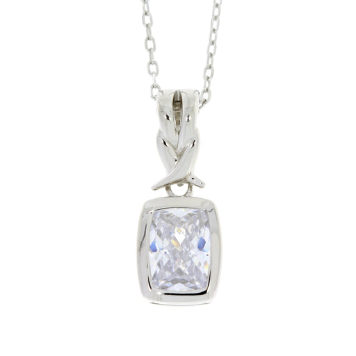 Bids.com Cubic Zirconium Fashion Pendants Sterling Silver Pendants