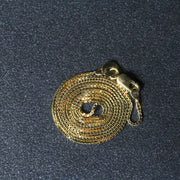 Bids.com 14k Yellow Gold Classic Box Chain 0.7mm Necklaces