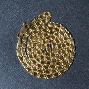 Bids.com 2.9mm 14k Yellow Gold Heart Chain Necklaces