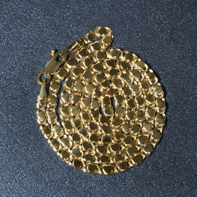 Bids.com 2.9mm 14k Yellow Gold Heart Chain Necklaces