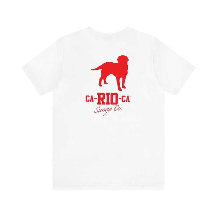 CA-RIO-CA LOGOTIPO RED PRINT TEE - MEN'S TANK TOP