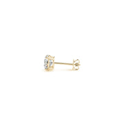 Bids.com 1 cttw Certified IGI Lab Grown Round Diamond Stud Earrings 14k Yellow Gold (G/VS2) Earrings