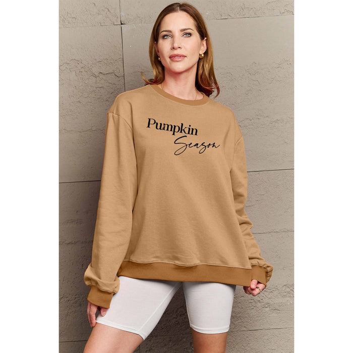 Simply Love PUMPKIN SEASON Graphic Sweatshirt