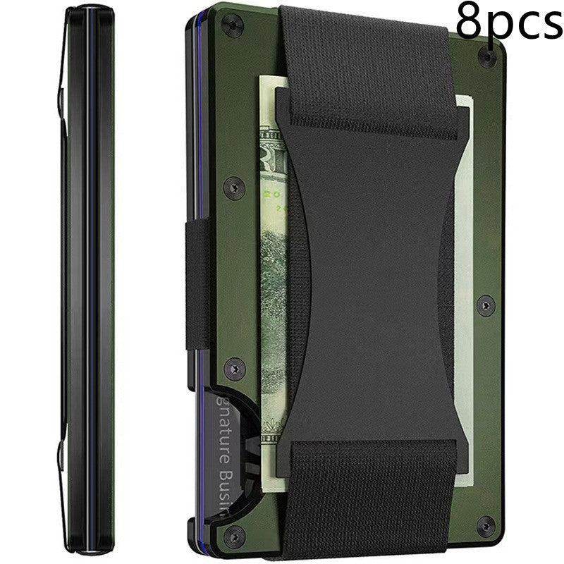 SmartPursue™ Carbon Fiber Wallet - RFID Blocking Metal Card Holder Card Wallet
