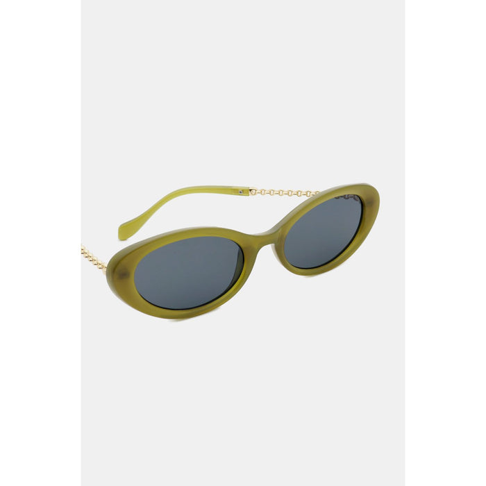 Polycarbonate Frame Cat-Eye Sunglasses