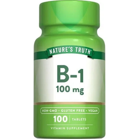 Nature's Truth Nature's Truth B-1 100 mg - 100 Tablets Vitamins & Supplements