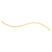 Bids.com 14k Yellow Gold 7 inch Mini Cube Bracelet (2.60 mm) Bracelets