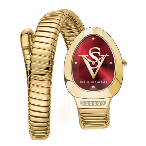 Bids.com Christian Van Sant Women's Naga Watches White Smoke