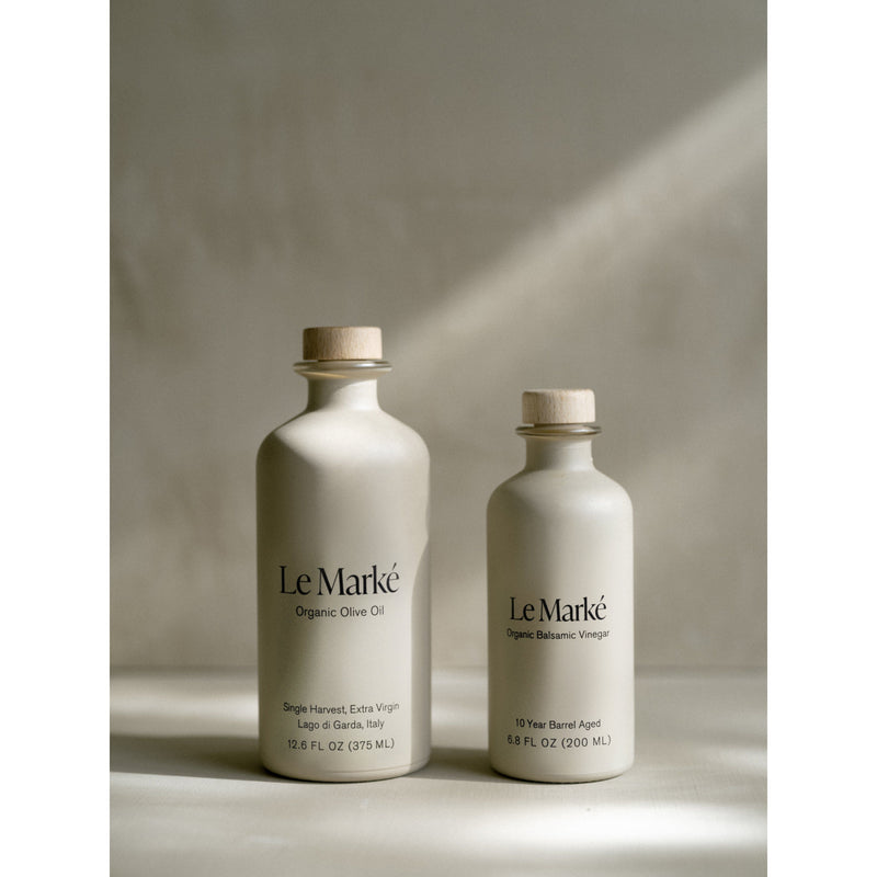 Le Marke Store The Duo: Olive Oil + Balsamic Vinegar Olive Oil & Balsamic Vinegar