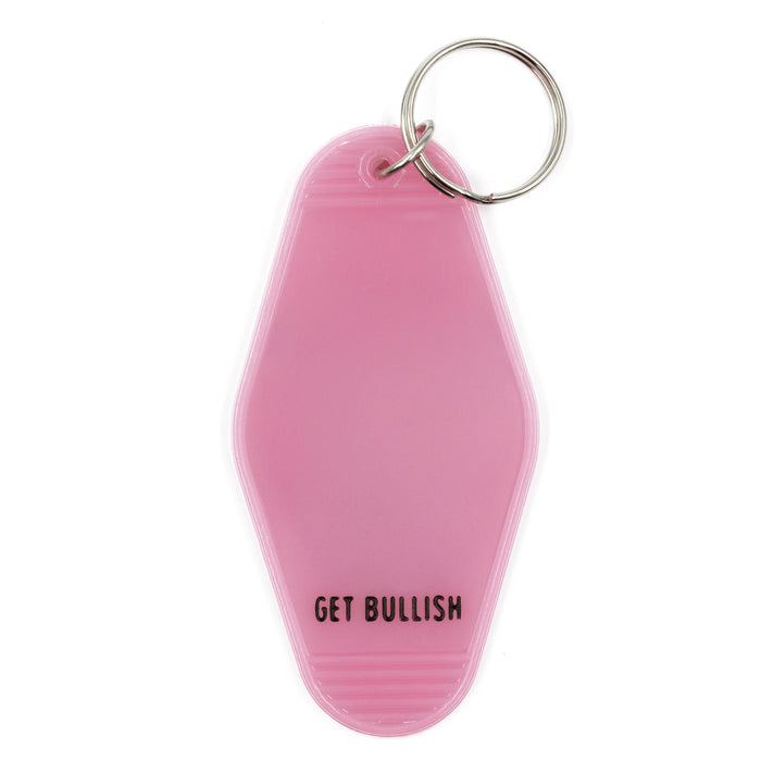 The Bullish Store - 1St Place In Giving Zero Fucks Keychain In Blush Pink