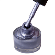 nbmsupply DARK STAMPING POLISH SILVER-BLUE METALLIC №19, 8 ML  Article : S019