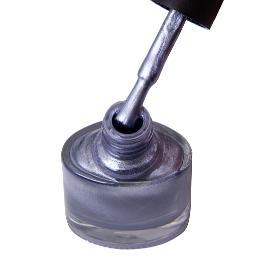 nbmsupply DARK STAMPING POLISH SILVER-BLUE METALLIC №19, 8 ML  Article : S019