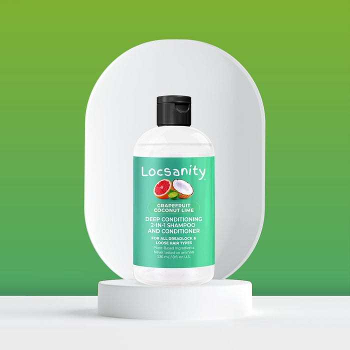 Locsanity Grapefruit Coconut Lime Moisturizing And Nourishing Shampoo