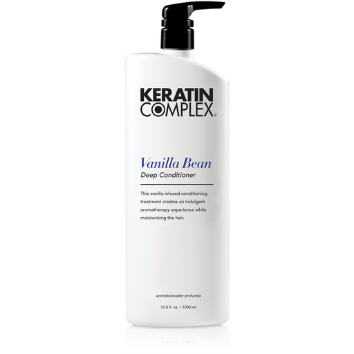 Keratin Complex Vanilla Bean Deep Conditioner for Unisex 33.8 Oz