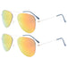 2 Pack 2-6yr Old Kids Child Pilot Metal Sunglasses S15017