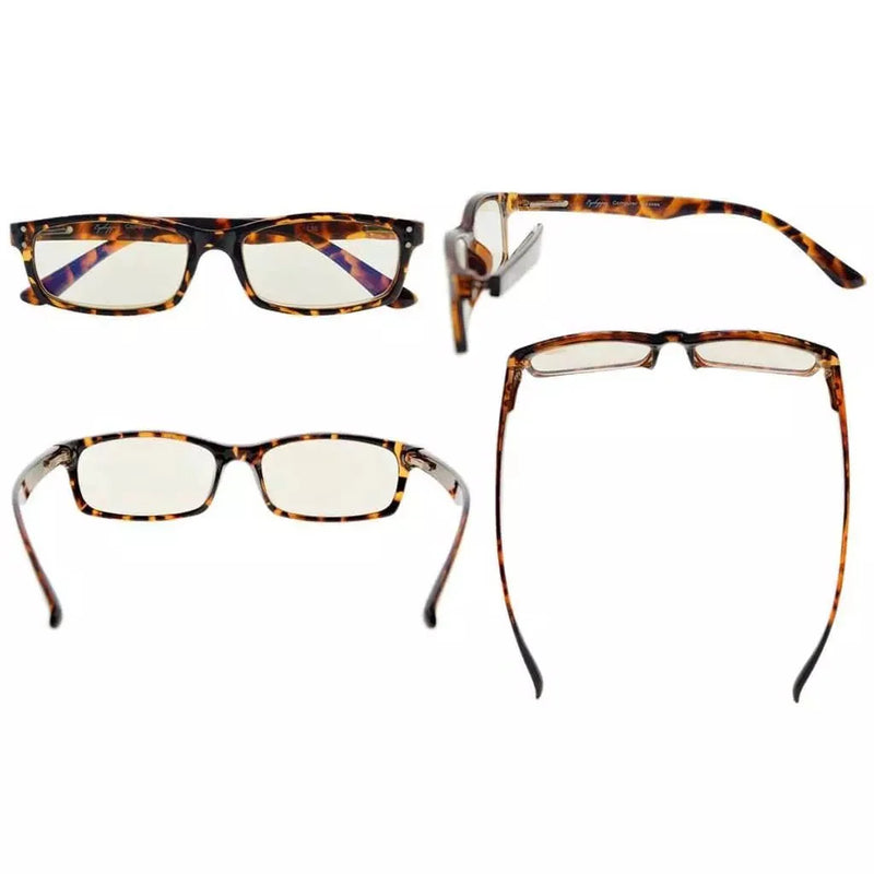 eyekeeper.com 2 Pack Blue Light Filter Reading Glasses CG103 Eyeglasses