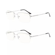 eyekeeper.com 2 Pack Half-rim Blue Light Filter Reading Glasses UVR1702 Eyeglasses