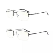 eyekeeper.com 2 Pack Half-rim Blue Light Filter Reading Glasses UVR1702 Eyeglasses