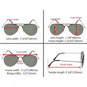 eyekeeper.com 2 Pack Kids Teen Age 8-16 Metal Sunglasses Boys Girls S15018 Sunglasses