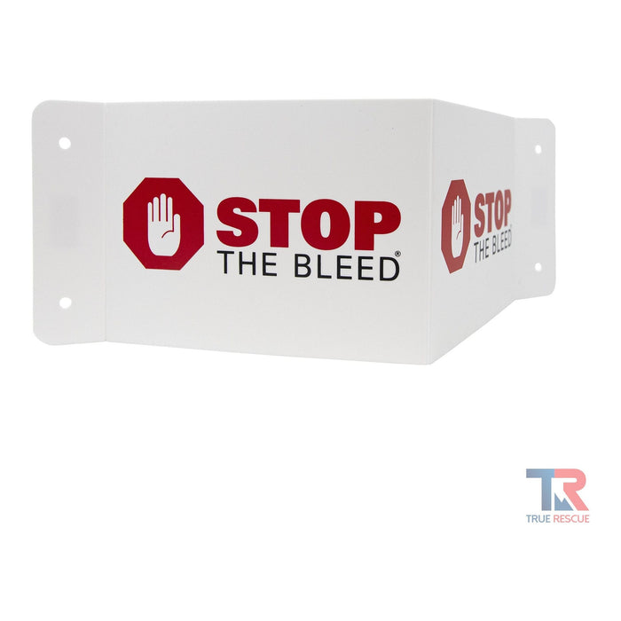 3-Way STOP THE BLEED Flexible 3D Wall Sign