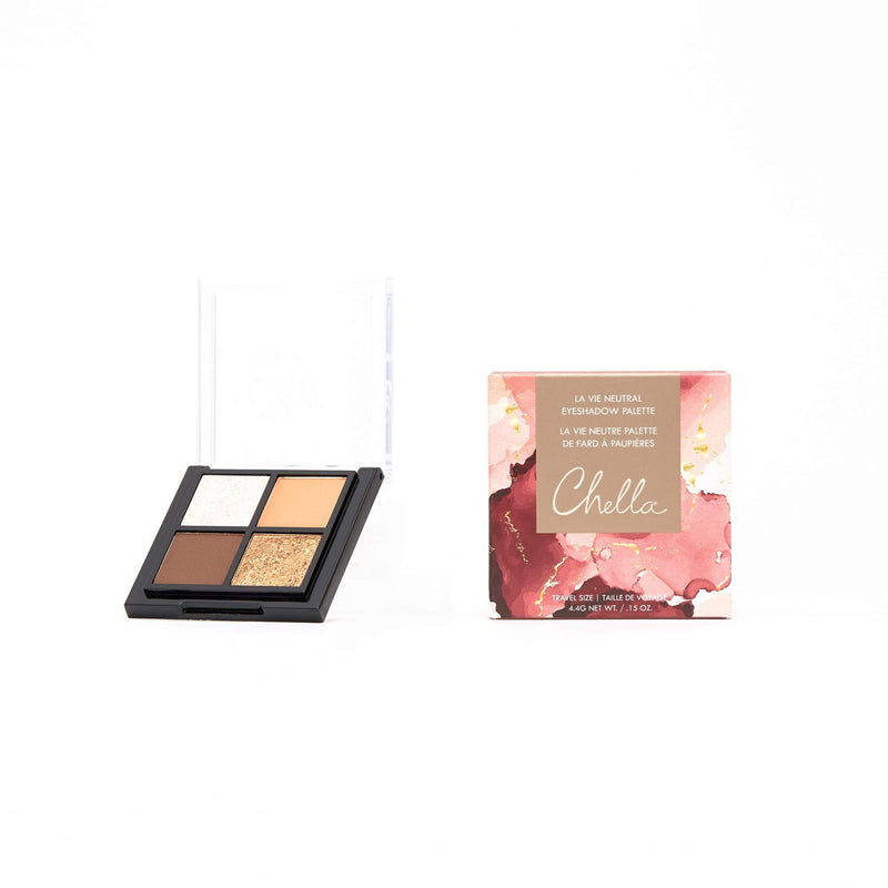 Chella mini la vie neutral eyeshadow palette Brow & Eye