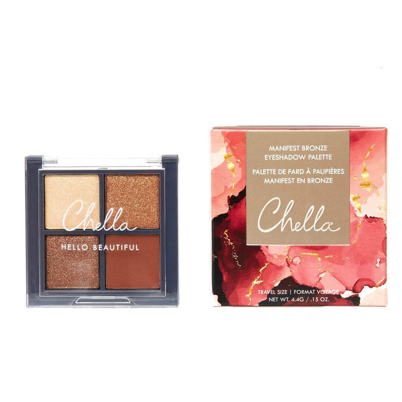 Chella mini manifest bronze eyeshadow palette Brow & Eye